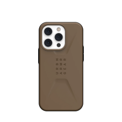 Ударопрочный чехол Urban Armor Gear Civilian Series Dark Earth для iPhone 14 Pro