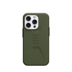 Ударопрочный чехол Urban Armor Gear Civilian Series Olive для iPhone 14 Pro
