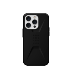 Ударопрочный чехол Urban Armor Gear Civilian Series Black для iPhone 14 Pro