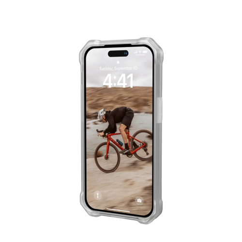 Ударопрочный чехол Urban Armor Gear Essential Armor for MagSafe Series Frosted Ice для iPhone 14 Pro