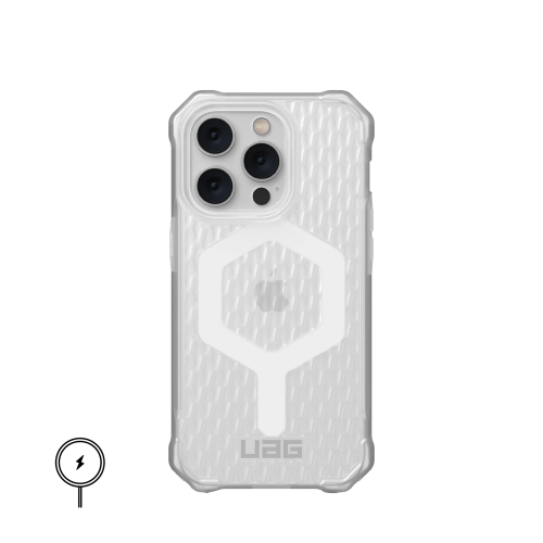 Ударопрочный чехол Urban Armor Gear Essential Armor for MagSafe Series Frosted Ice для iPhone 14 Pro