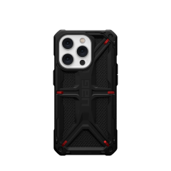 Ударопрочный чехол Urban Armor Gear Monarch Series Kevlar Black для iPhone 14 Pro