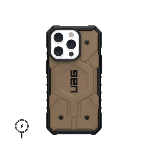 Ударопрочный чехол Urban Armor Gear Pathfinder for MagSafe Series Dark Earth для iPhone 14 Pro