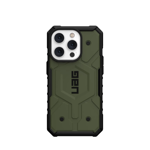 Ударопрочный чехол Urban Armor Gear Pathfinder for MagSafe Series Olive для iPhone 14 Pro