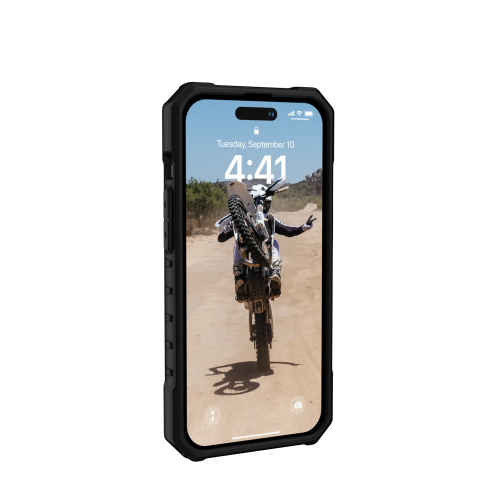 Ударопрочный чехол Urban Armor Gear Pathfinder for MagSafe Series Black для iPhone 14 Pro