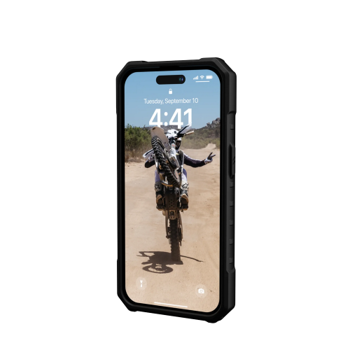 Ударопрочный чехол Urban Armor Gear Pathfinder for MagSafe Series Black для iPhone 14 Pro
