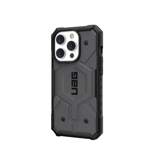 Ударопрочный чехол Urban Armor Gear Pathfinder for MagSafe Series Silver для iPhone 14 Pro