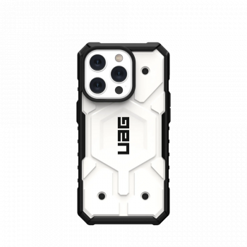 Ударопрочный чехол Urban Armor Gear Pathfinder for MagSafe Series White для iPhone 14 Pro