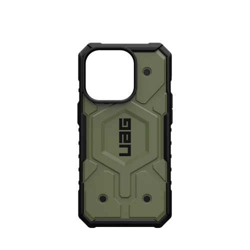 Ударопрочный чехол Urban Armor Gear Pathfinder for MagSafe Series Olive для iPhone 14 Pro