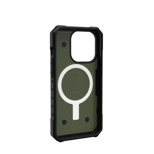 Ударопрочный чехол Urban Armor Gear Pathfinder for MagSafe Series Olive для iPhone 14 Pro
