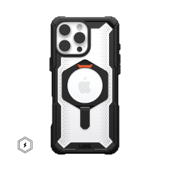 Ударопрочный чехол Urban Armor Gear Plasma XTE for MagSafe Series Black / Clear для iPhone 14 Pro Max