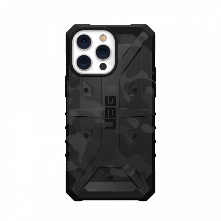 Ударопрочный чехол Urban Armor Gear Pathfinder SE Series Black Midnight Camo для iPhone 14 Pro Max