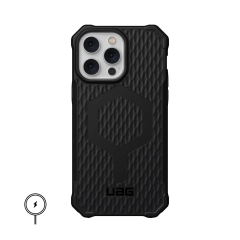 Ударопрочный чехол Urban Armor Gear Essential Armor for MagSafe Series Black для iPhone 14 Pro Max