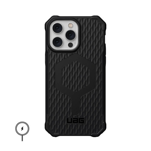 Ударопрочный чехол Urban Armor Gear Essential Armor for MagSafe Series Black для iPhone 14 Pro Max