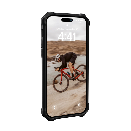 Ударопрочный чехол Urban Armor Gear Essential Armor for MagSafe Series Black для iPhone 14 Pro Max