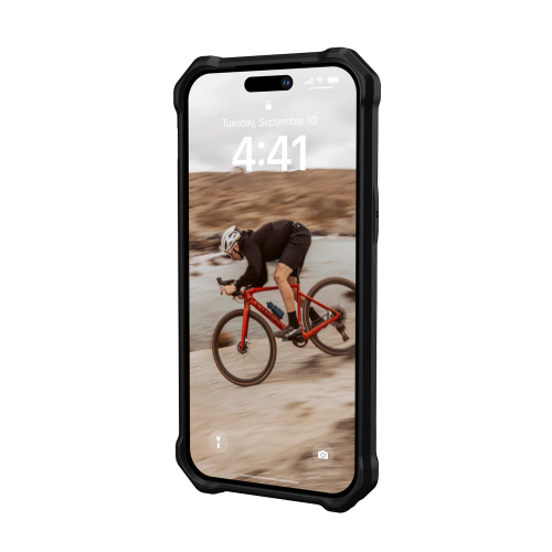Ударопрочный чехол Urban Armor Gear Essential Armor for MagSafe Series Black для iPhone 14 Pro Max