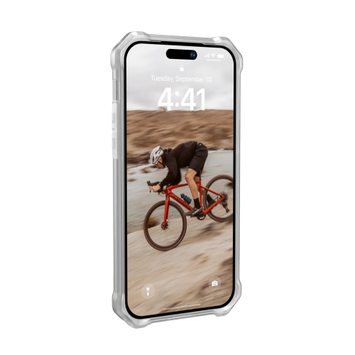 Ударопрочный чехол Urban Armor Gear Essential Armor for MagSafe Series Frosted Ice для iPhone 14 Pro Max