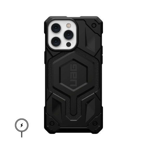 Ударопрочный чехол Urban Armor Gear Monarch for MagSafe Series Black для iPhone 14 Pro Max
