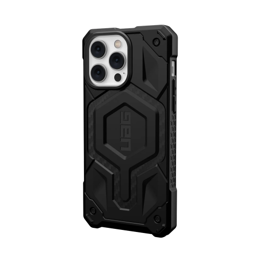 Ударопрочный чехол Urban Armor Gear Monarch for MagSafe Series Carbon Fiber для iPhone 14 Pro Max