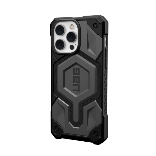 Ударопрочный чехол Urban Armor Gear Monarch for MagSafe Series Silver для iPhone 14 Pro Max