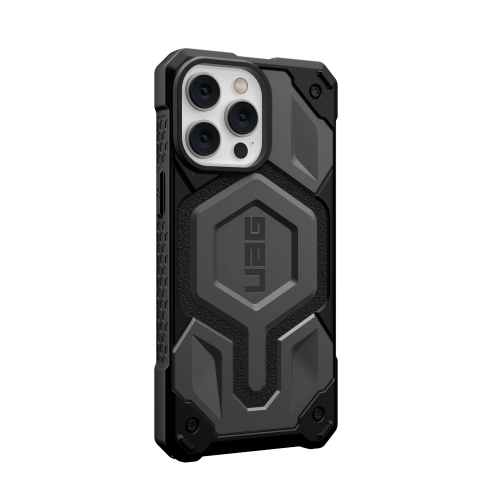 Ударопрочный чехол Urban Armor Gear Monarch for MagSafe Series Silver для iPhone 14 Pro Max