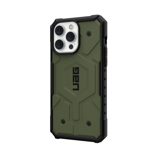 Ударопрочный чехол Urban Armor Gear Pathfinder for MagSafe Series Olive для iPhone 14 Pro Max