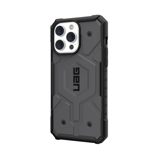 Ударопрочный чехол Urban Armor Gear Pathfinder for MagSafe Series Silver для iPhone 14 Pro Max