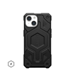 Ударопрочный чехол Urban Armor Gear Monarch Pro for MagSafe Series Black для iPhone 15