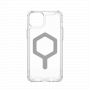 Ударопрочный чехол Urban Armor Gear Plyo for MagSafe Series Ice / Silver для iPhone 14 Plus / 15 Plus