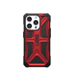 Ударопрочный чехол Urban Armor Gear Monarch Series Crimson для iPhone 15 Pro