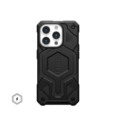 Ударопрочный чехол Urban Armor Gear Monarch for MagSafe Series Black для iPhone 15 Pro
