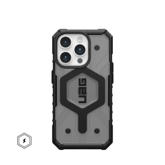 Ударопрочный чехол Urban Armor Gear Pathfinder for MagSafe Clear Series Ash для iPhone 14 Pro