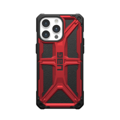 Ударопрочный чехол Urban Armor Gear Monarch Series Crimson для iPhone 15 Pro Max