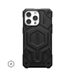 Ударопрочный чехол Urban Armor Gear Monarch Pro for MagSafe Series Black для iPhone 15 Pro Max