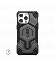 Ударопрочный чехол Urban Armor Gear Monarch for MagSafe Series Kevlar Silver для iPhone 14 Pro