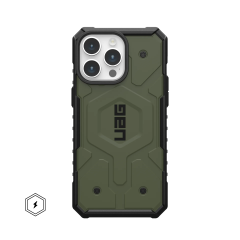 Ударопрочный чехол Urban Armor Gear Pathfinder for MagSafe Series Olive для iPhone 15 Pro Max