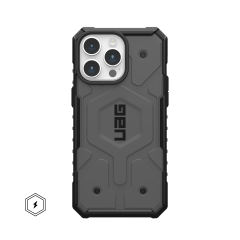 Ударопрочный чехол Urban Armor Gear Pathfinder for MagSafe Series Silver для iPhone 15 Pro Max