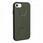 Чехол Urban Armor Gear Civilian Olive для iPhone 6 / 7 / 8 / SE 2020 / SE 2022 зеленый