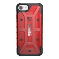 Чехол Urban Armor Gear Plasma Magma для iPhone 6 / 7 / 8 / SE 2020 / SE 2022 красный прозрачный