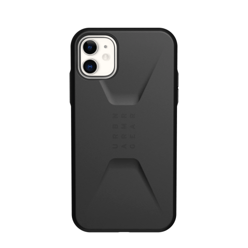 Ударопрочный чехол Urban Armor Gear Civilian Black для iPhone 11