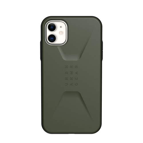 Ударопрочный чехол Urban Armor Gear Civilian Olive Drab для iPhone 11