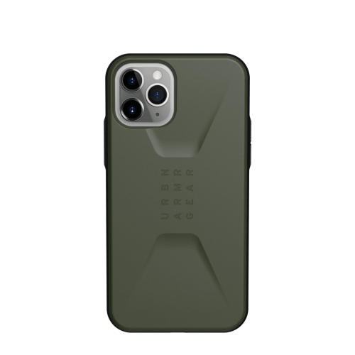 Ударопрочный чехол Urban Armor Gear Civilian Olive Drab для iPhone 11 Pro