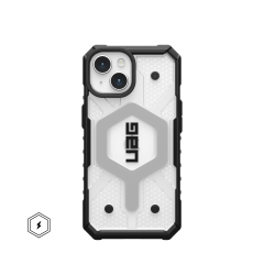 Ударопрочный чехол Urban Armor Gear Pathfinder for MagSafe Clear Series Ice для iPhone 14 Plus / 15 Plus