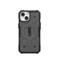 Ударопрочный чехол Urban Armor Gear Pathfinder for MagSafe Series Silver для iPhone 15