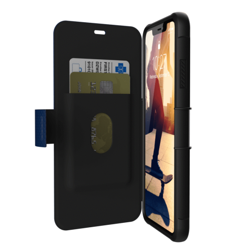 Чехол Urban Armor Gear Metropolis Cobalt для iPhone XS Max синий