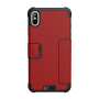 Чехол Urban Armor Gear Metropolis Magma для iPhone XS Max красный