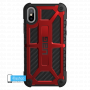 Чехол Urban Armor Gear Monarch Carbon Fiber Crimson для iPhone X/XS