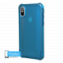 Чехол Urban Armor Gear Plyo Glacier для iPhone X/XS синий прозрачный