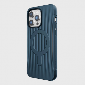 Ударопрочный чехол X-Doria / Raptic Clutch MagSafe Blue для iPhone 14 Pro Max
