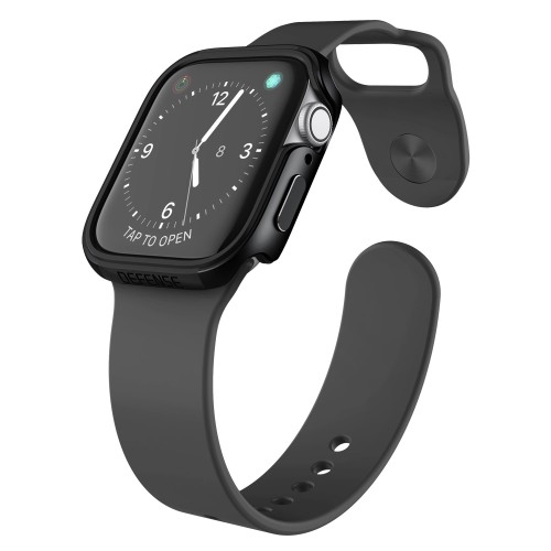 Защитный чехол-корпус X-Doria Defense Edge Black для Apple Watch Series SE / 6 / 5 / 4 (40 мм)